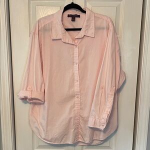 Gloria Vanderbilt Light Pink Blouse